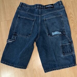 SOLD Vintage SouthPole Cargo Denim shorts/Jorts Streetwear Grunge Y2K Like New